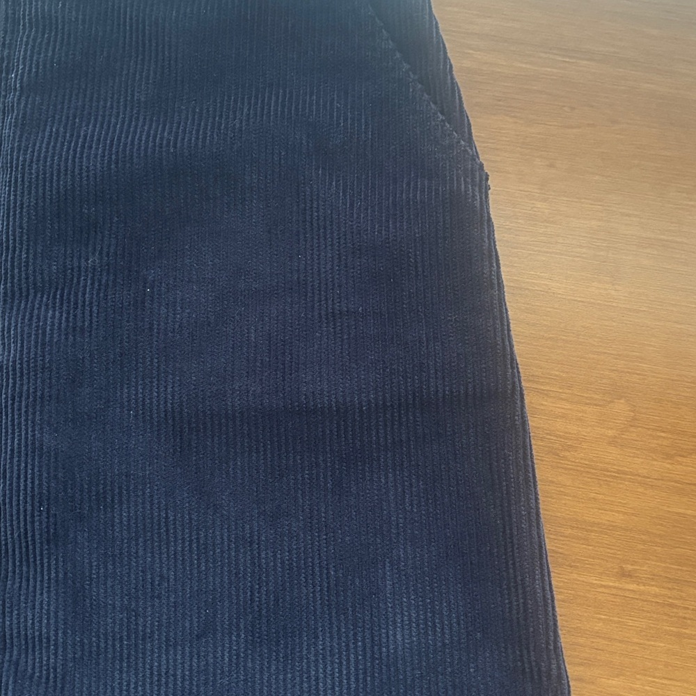 NWT GAP Navy Blue Corduroy Mini Skirt, Size 0 - Picture 6 of 9